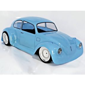 VW 1300 Bogár 1:10 festetlen karosszéria VW 1300 Bogár 1:10 festetlen karosszéria