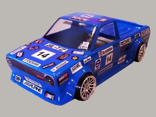 VW Caddy Mk1 1:10 festetlen karosszéria