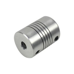 Rugalmas alu tengelykapcsoló 5-5 mm tengelyekhez 