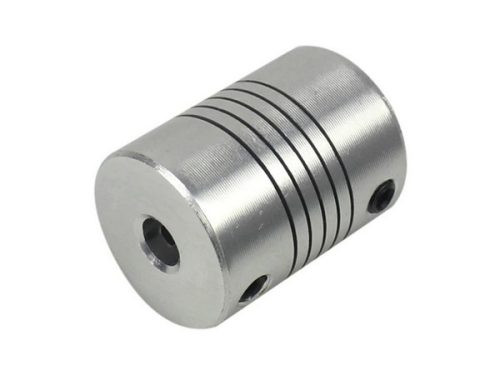 Rugalmas alu tengelykapcsoló 5-5 mm tengelyekhez 