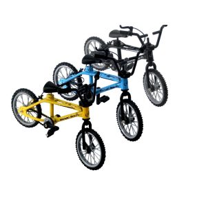   Élethű fém BMX bicikli makett 1db Finger Bike különböző színekben  11cm 