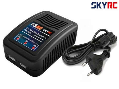 SKYRC E3, 230V LiPo töltő 2/3s, 1200mAh