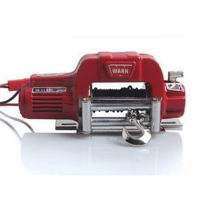   Élethű Warn 9.5 CTI piros csörlő 1:10 crawler , trial autómodellekhez (piros)