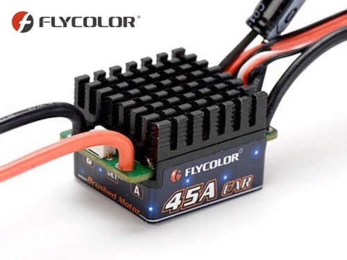 Flycolor X-Car 45A ESC kefés automodell szabályzó