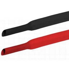 Zsugorcső kábelekhez fekete színben 10mm 1x25cm 1db Zsugorcső kábelekhez fekete színben 10mm 1x25cm 1db